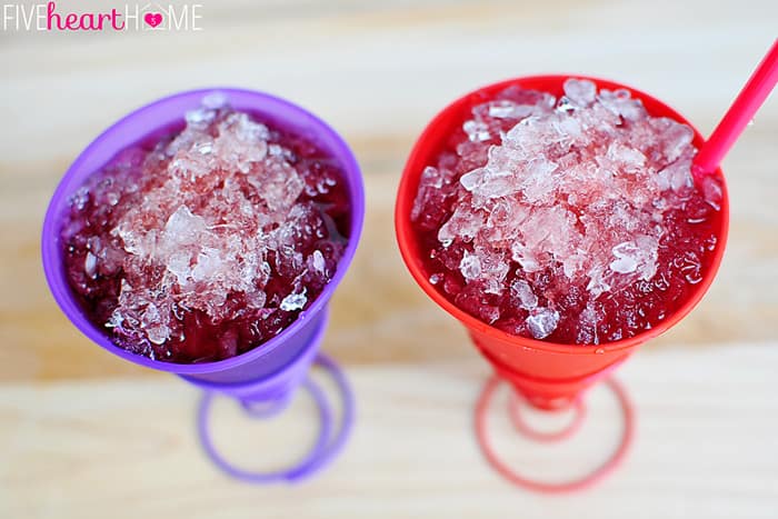 How to Make Snow Cones