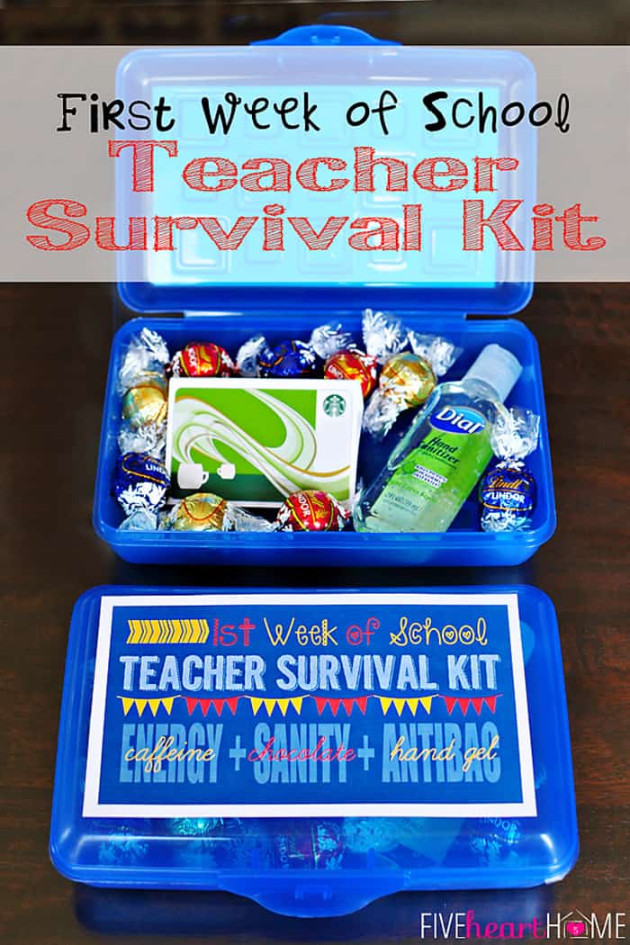 Teacher survival kit ideas 2020