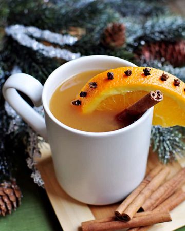Family Favorite Hot Apple Cider | {Five Heart Home for A to Zebra Celebrations}