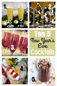 Features &amp; Fun Friday #10 ~ Top 5 New Year’s Eve Cocktails