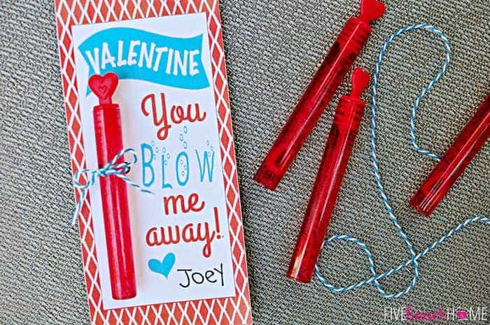 Bubble Valentine ~ FREE Printable