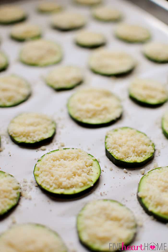 Baked Parmesan Zucchini