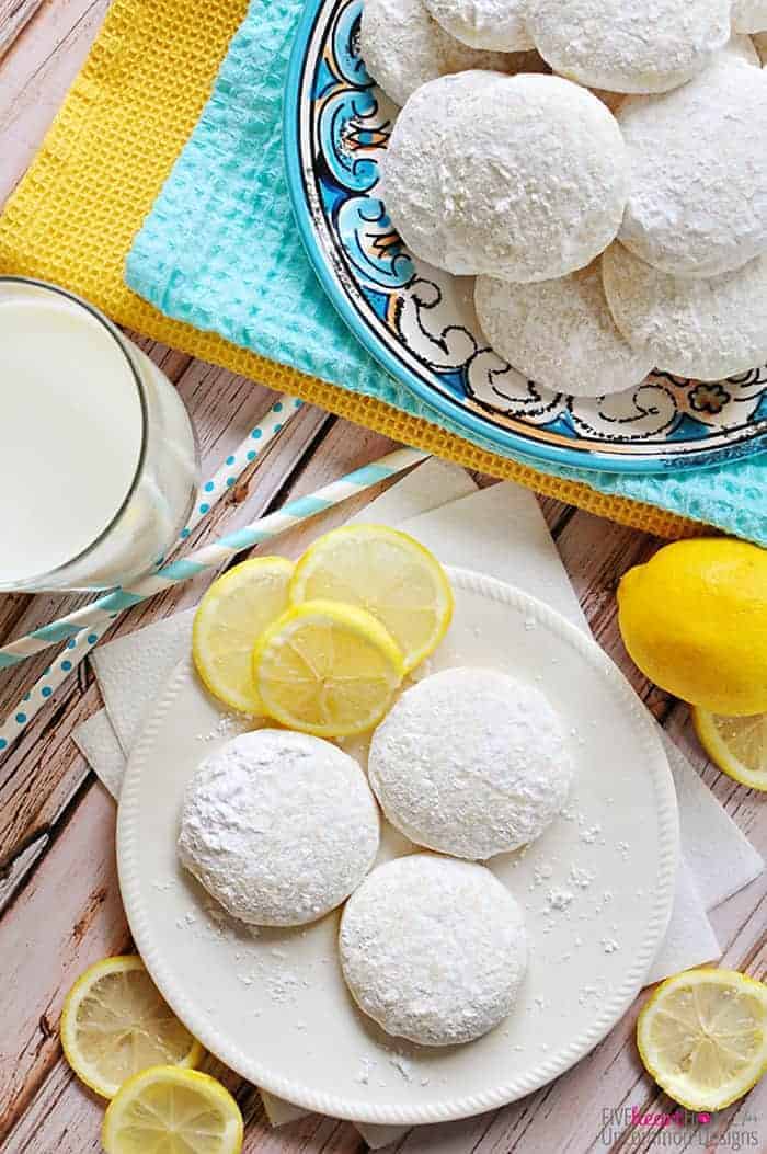 Lemon Cooler Cookies | FiveHeartHome.com for UncommonDesignsOnline.com