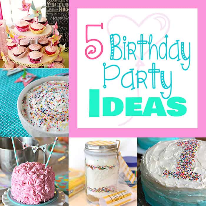 5 Birthday Party Ideas | Moonlight & Mason Jars Link Party
