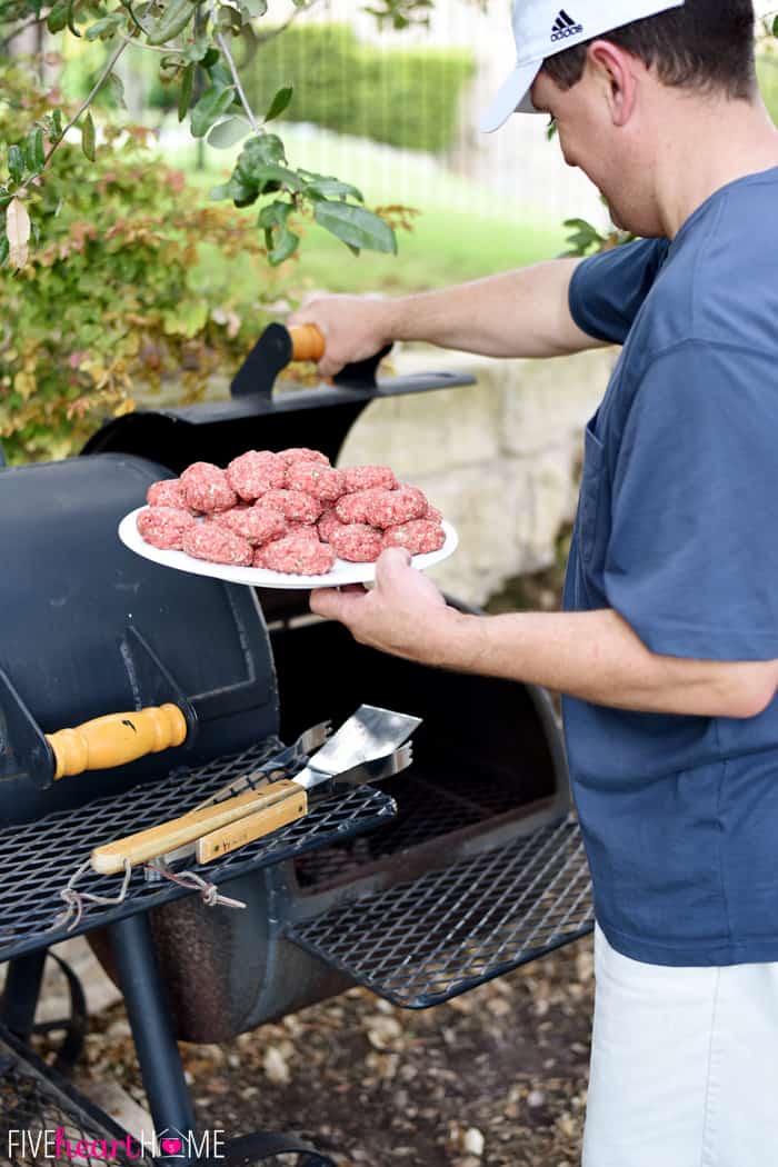 Patties on Going on the Grill 