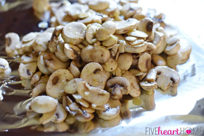 Mushrooms Sautéed in Garlic and Olive Oil 