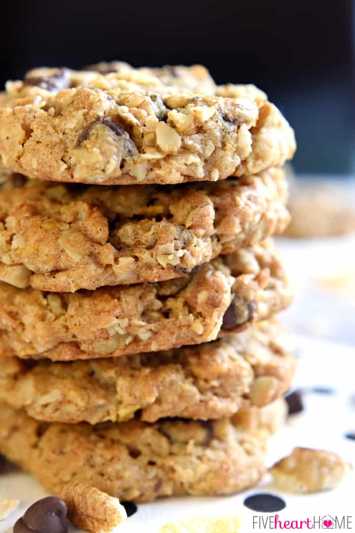 Stack of Cowboy Cookies