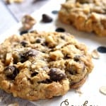Cowboy Cookies ~ soft, chewy, and loaded with different flavors and textures from oats and coconut to chocolate chips and pecans | FiveHeartHome.com