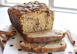 Cinnamon Bread {No-Yeast Quick Bread}