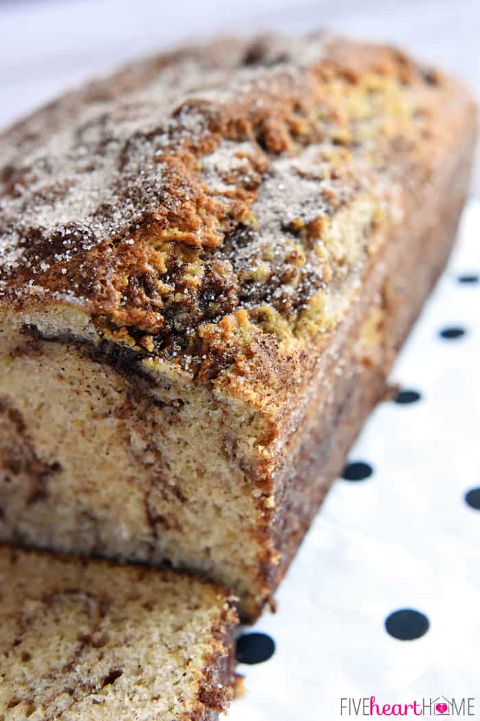 Close-up of loaf.