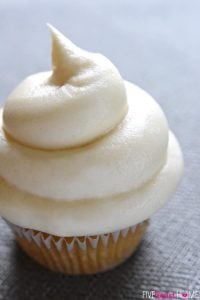 Classic Cream Cheese Frosting ~ silky and sweet with a slight tang from the cream cheese, this effortless frosting comes together with just four ingredients and complements a variety of cakes and cupcakes | FiveHeartHome.com