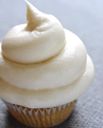 Classic Cream Cheese Frosting ~ silky and sweet with a slight tang from the cream cheese, this effortless frosting comes together with just four ingredients and complements a variety of cakes and cupcakes | FiveHeartHome.com