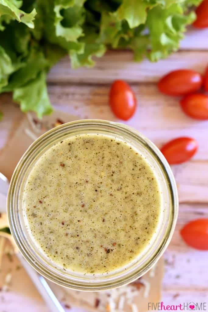 Homemade Italian Dressing Better than Olive Garden! • FIVEheartHOME