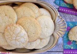 (No-Roll) Soft & Puffy Sugar Cookies