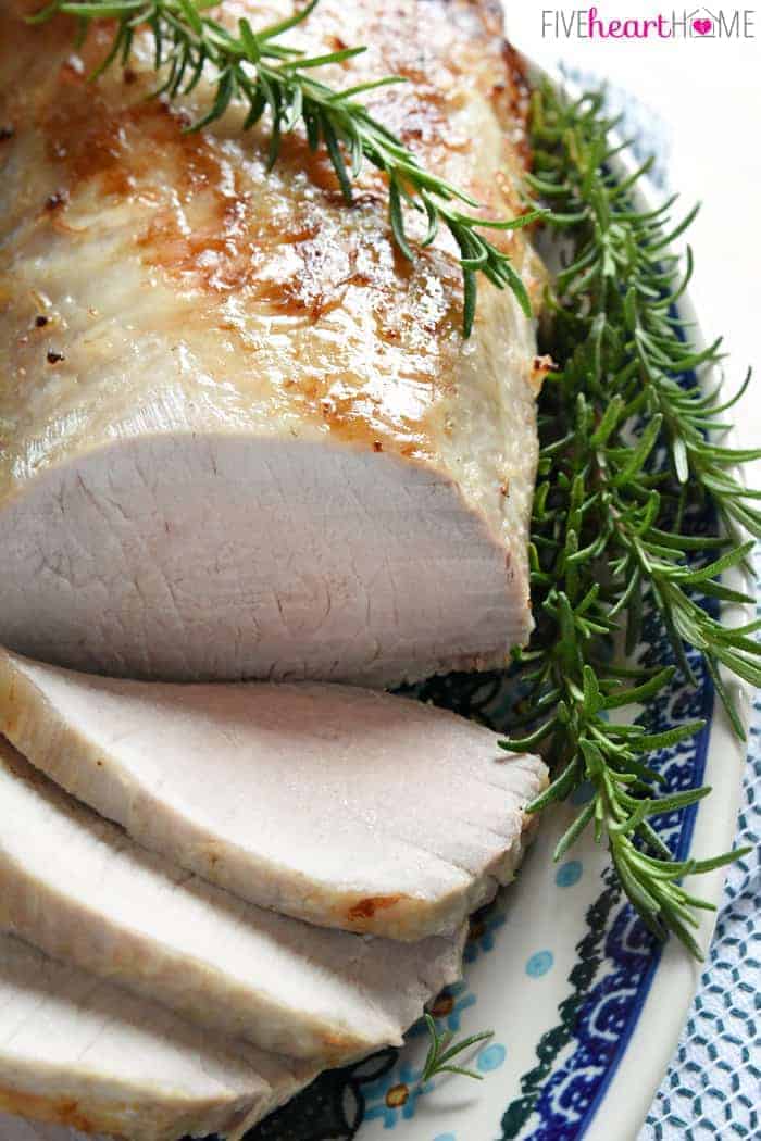 Rosemary Cider Brined Pork Loin