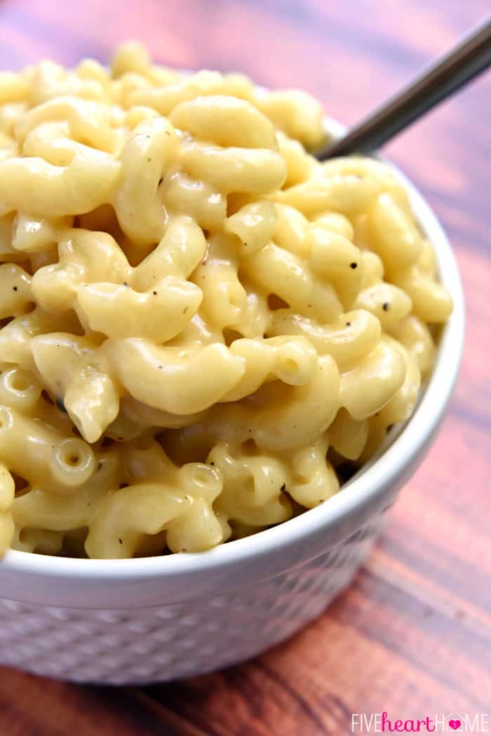 One Pot Mac and Cheese in bowl