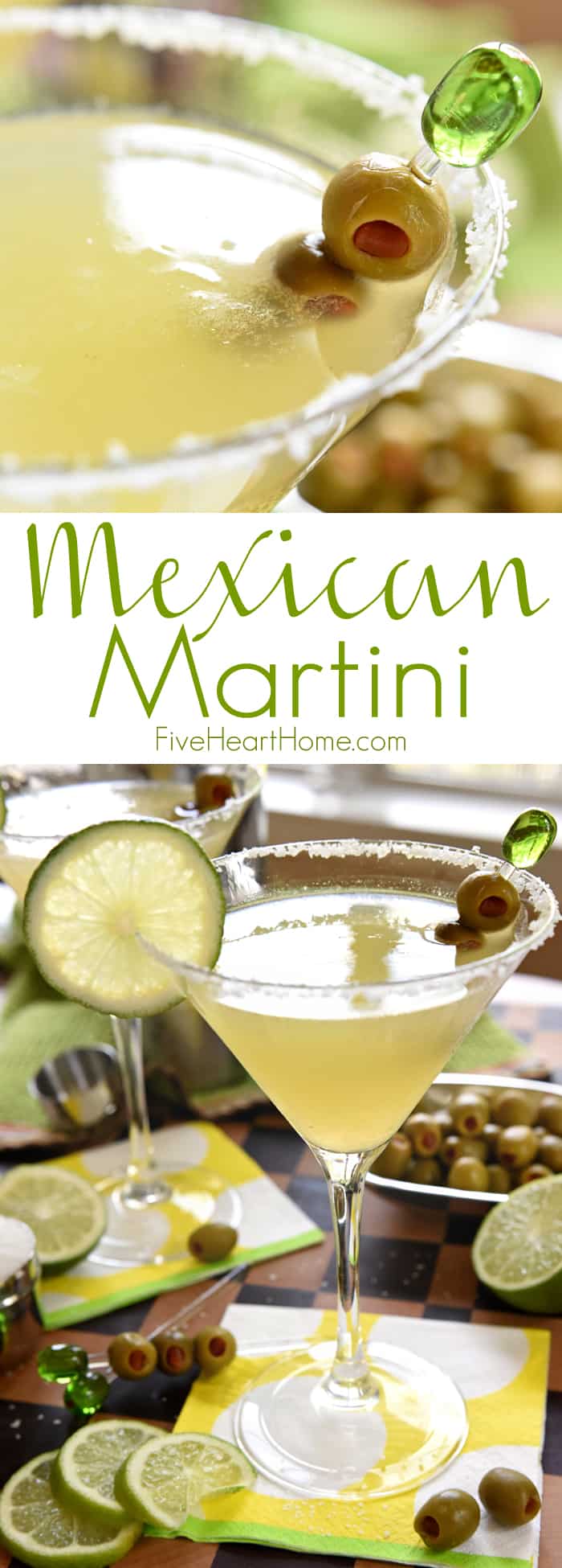 Mexican Martini ~ Trudy's Copycat! • FIVEheartHOME