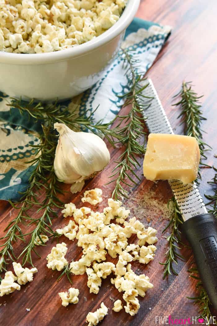  Rosemary, Garlic, Parmesan and Grater