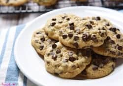 One-Bowl Whole Wheat Chocolate Chip Cookies