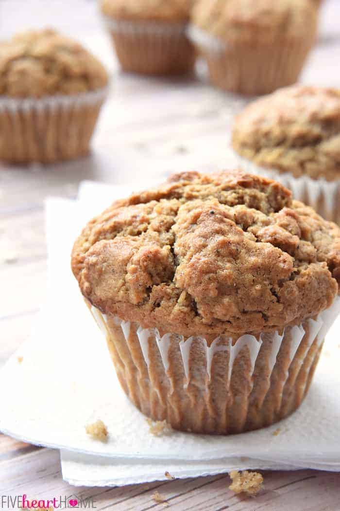 Spiced Oatmeal Muffins