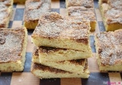 Chewy Snickerdoodle Bars