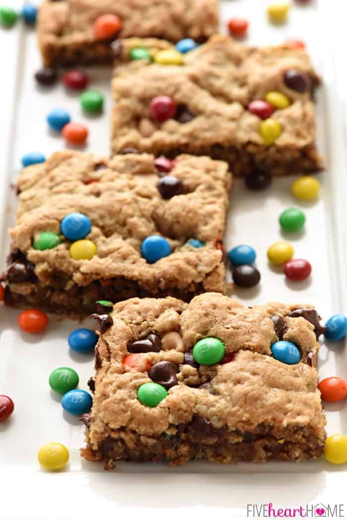 Monster Cookie Bars