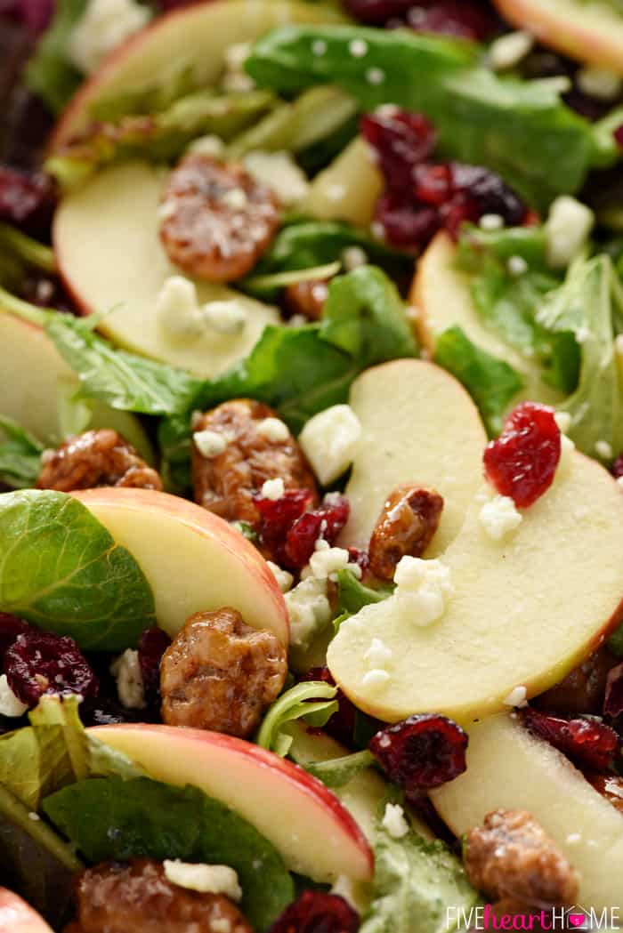 the perfect Christmas salad or Thanksgiving salad