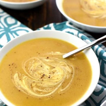 Slow Cooker Butternut Squash Soup.