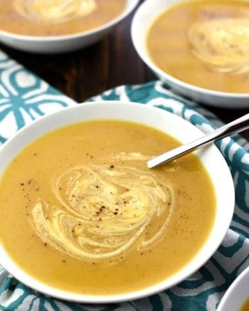 Slow Cooker Butternut Squash Soup.