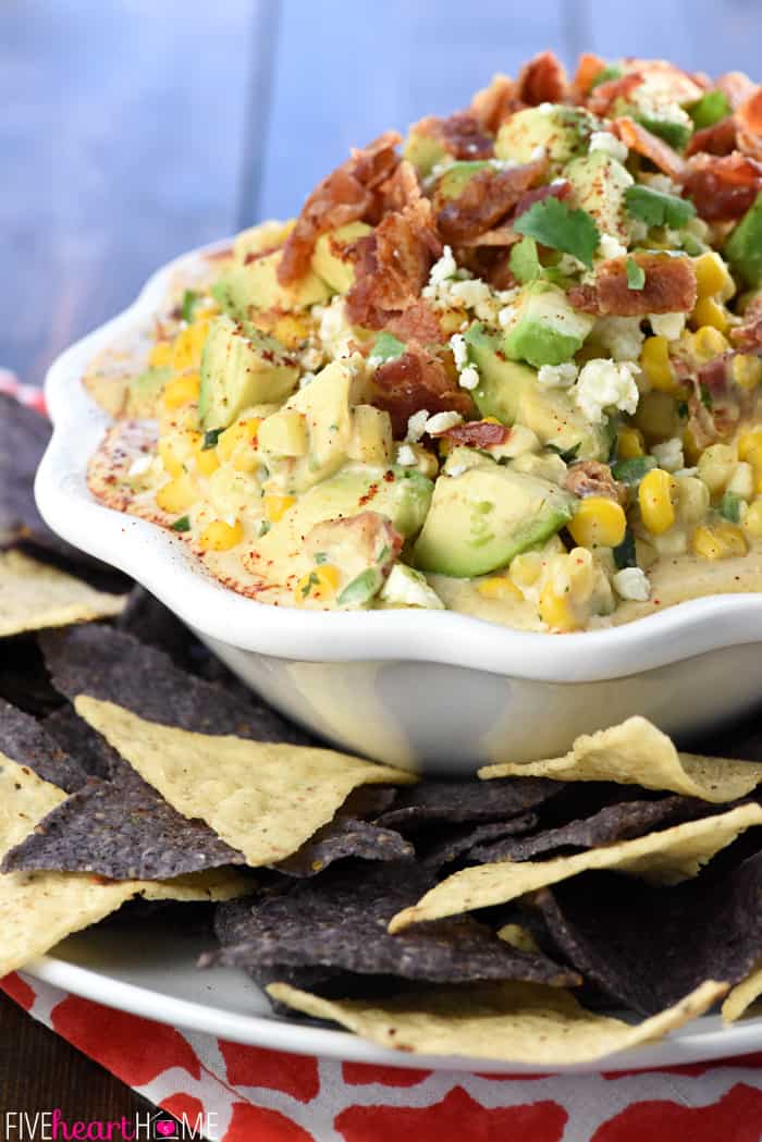 Surrounded by Corn Chips for the Perfect Gameday Snack