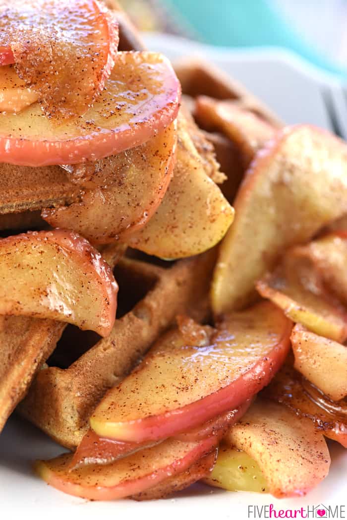 Close-up of cinnamon apples