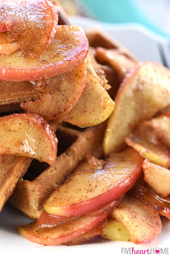 Close-up of cinnamon apples