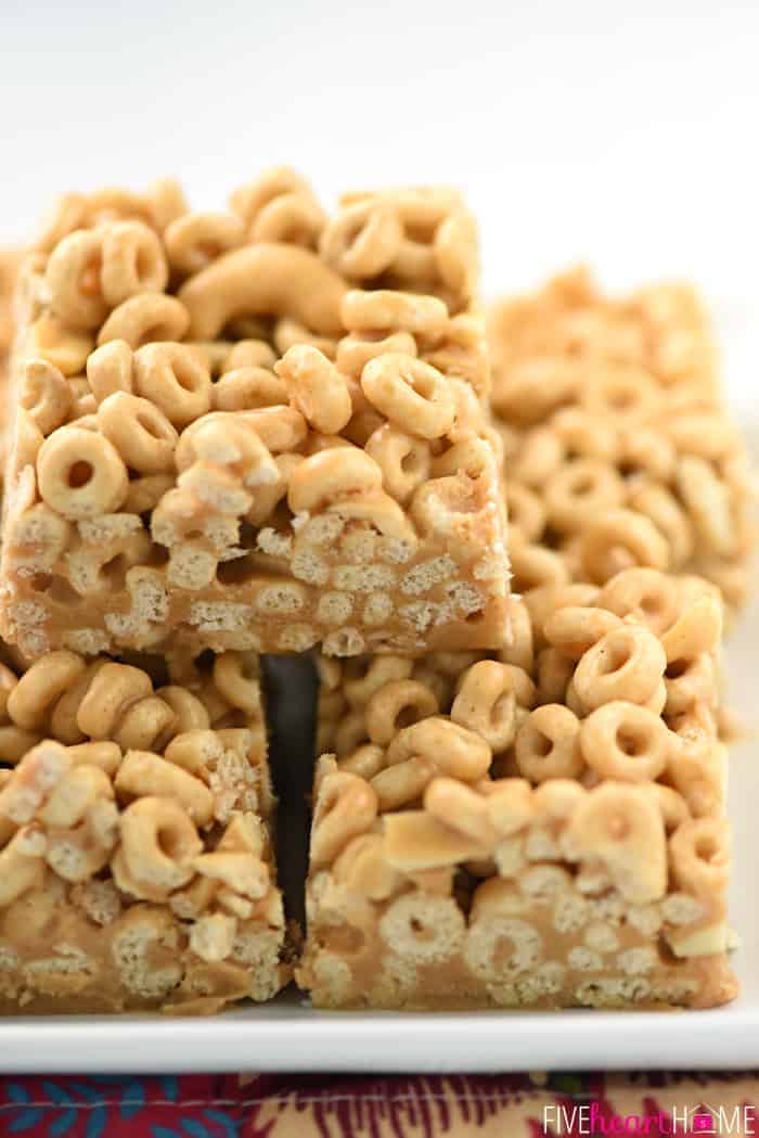 Peanut Butter Cheerio Bars