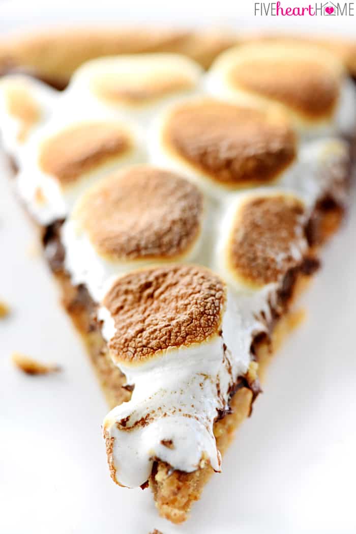 Close-Up of Marshmallows and Chocolate 