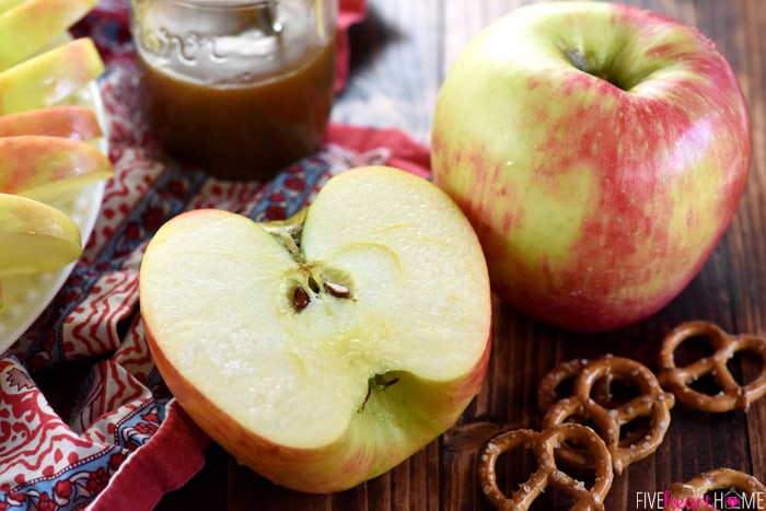 Apple & Pretzels for Dipping 