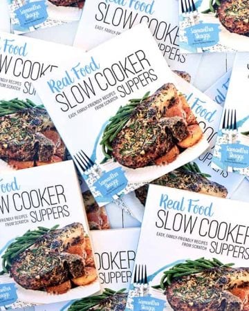 Real Food Slow Cooker Suppers cookbook