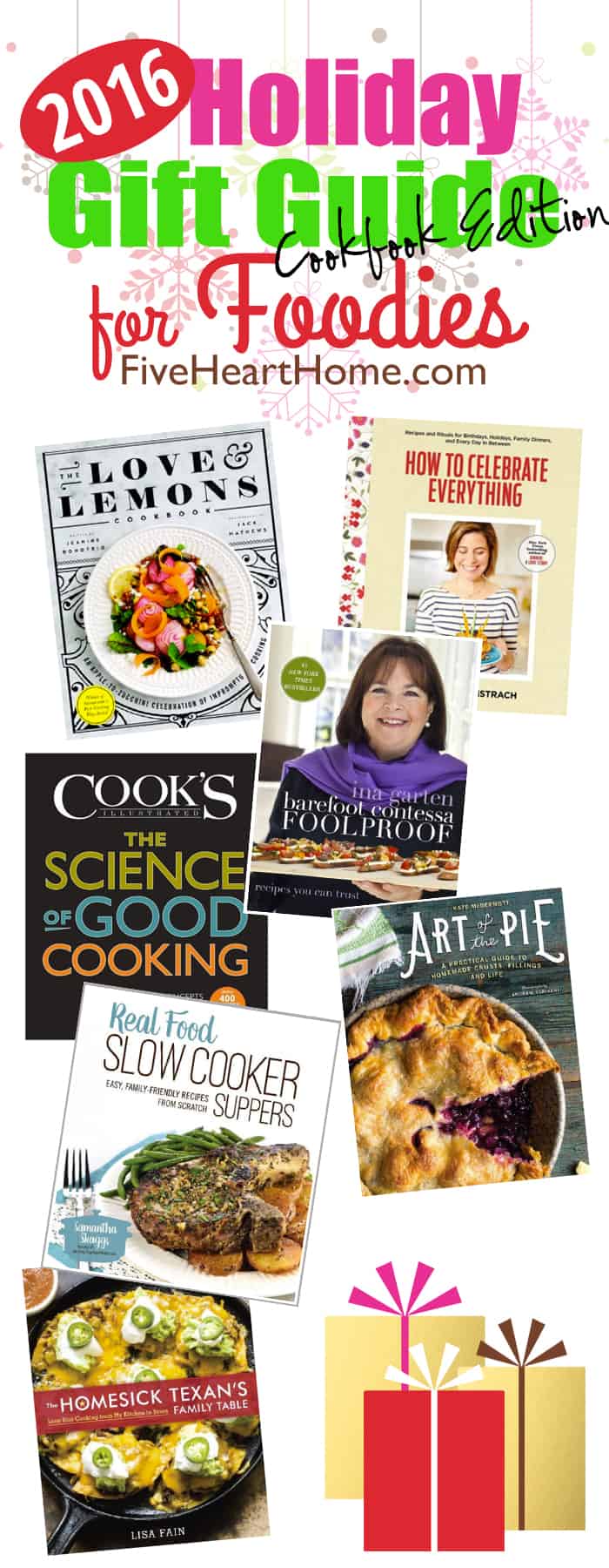 Holiday Gift Guide for Foodies ~ *Cookbook Edition*