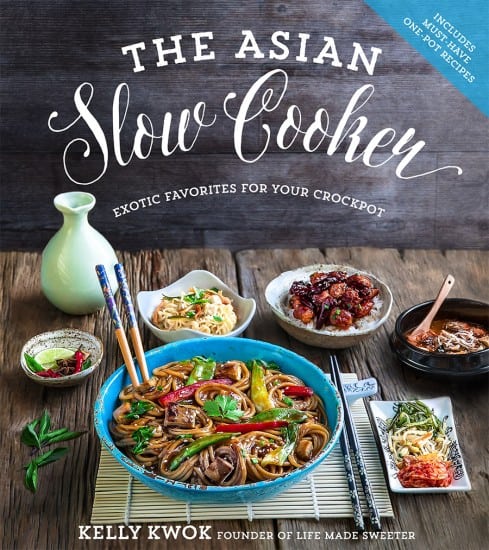 The Asian Slow Cooker cookbook, by Kelly Kwok