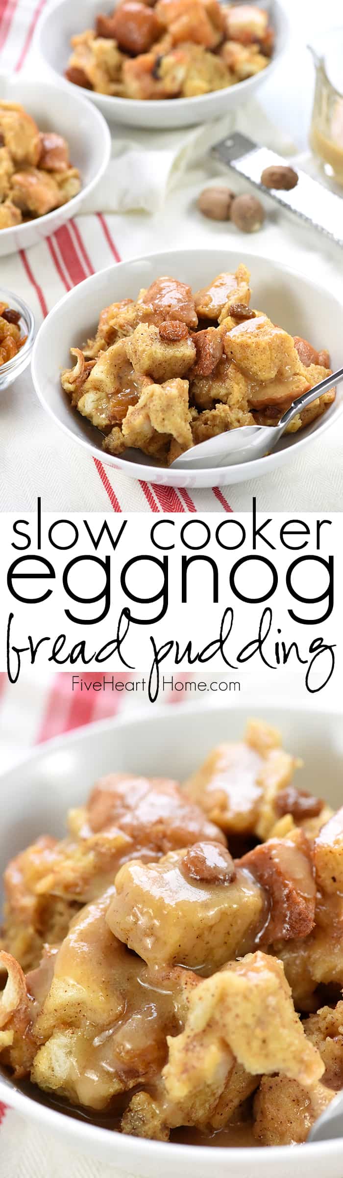 Bread Pudding in the Slow Cooker