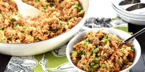One-Pan Asian Beef & Rice Skillet