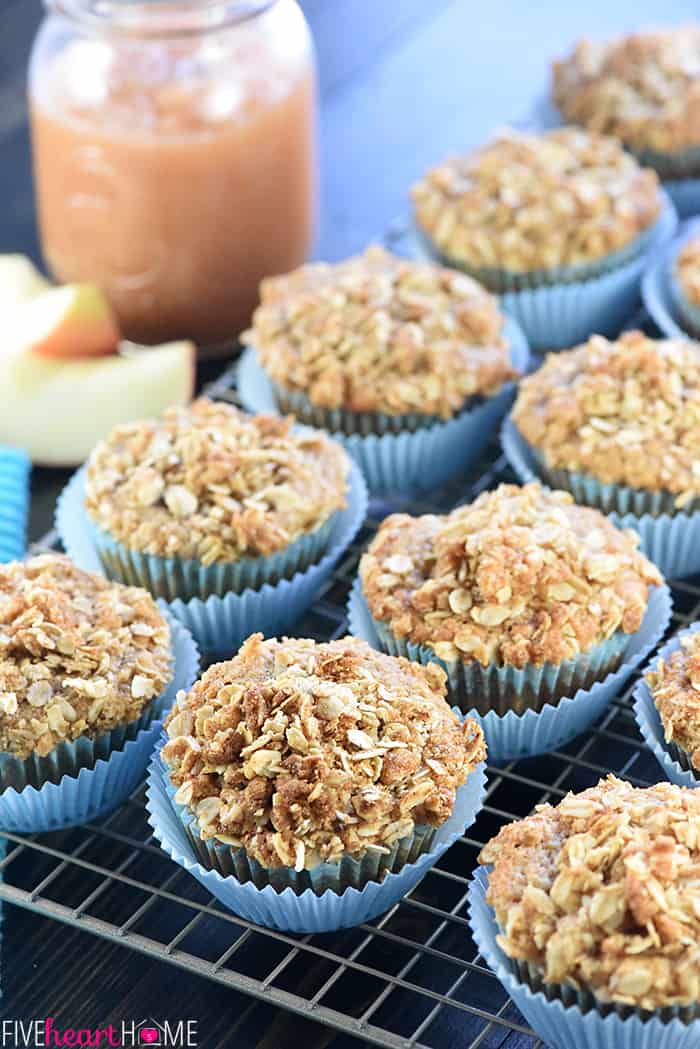 Healthy Applesauce Muffins