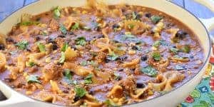 One-Pot Taco Pasta Skillet