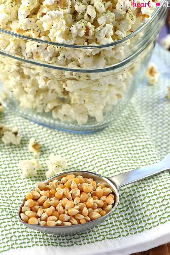 Kernels in a scoop.
