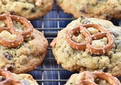 Pretzel Chocolate Chip Cookies