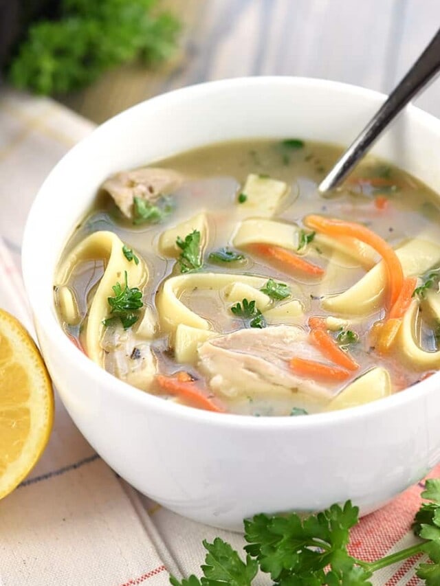 EASY Chicken Noodle Soup {NOURISHING + Delicious!} • FIVEheartHOME