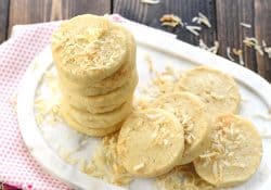 Coconut Shortbread Cookies