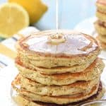 Whole Wheat Lemon Poppy Seed Pancakes