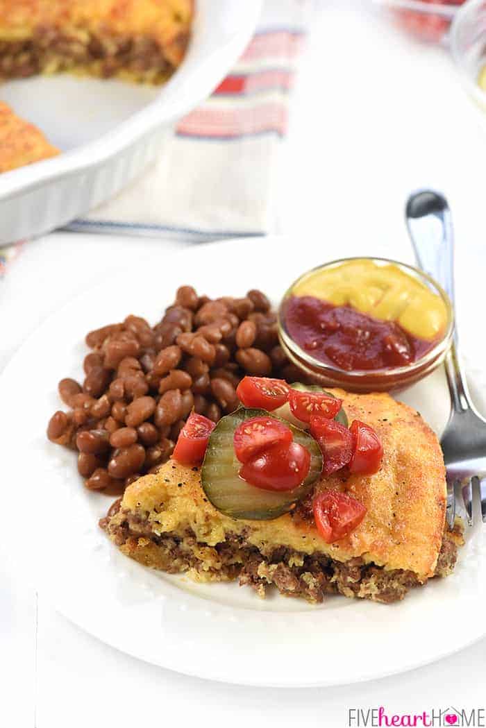Cheeseburger Pie-image