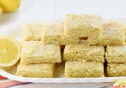 Lemon Sugar Cookie Bars