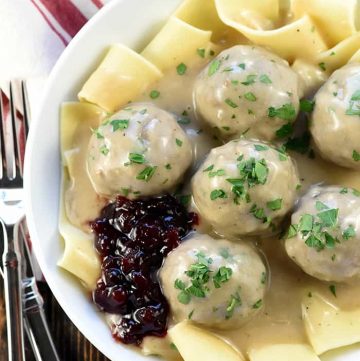 Swedish Meatballs - The Salty Marshmallow